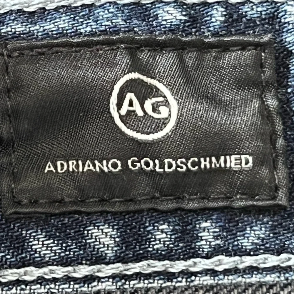 Adriano Goldschmied AG Alexxis Jeans Women’s 25 Blue High Rise‎ Straight Vintage